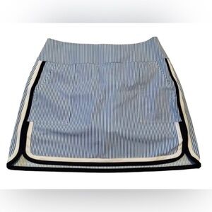 Kinona women’s pinstriped golf skort.